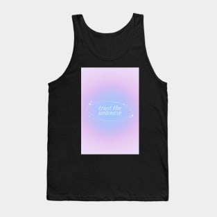 Trust the Universe Purple Aura Energy Tank Top